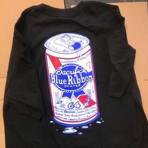 Pabst Blue Ribbon Sacrifice skateboards T-shirt